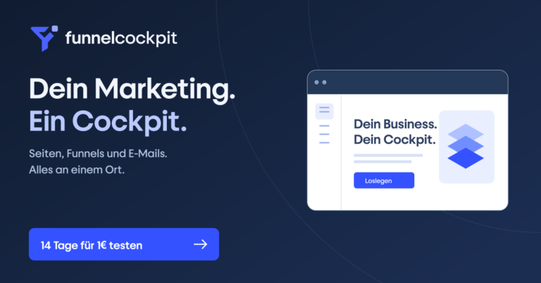 FunnelCockpit Erfahrungen: Die All-in-One Marketing-Software im Test